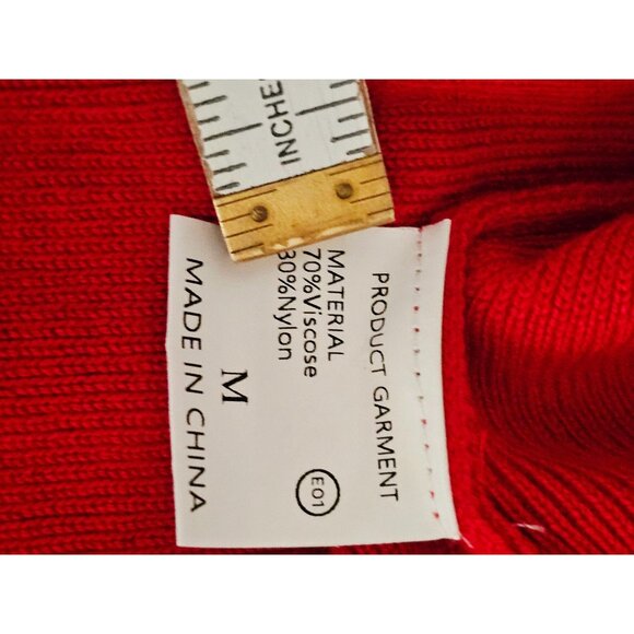 Petal&pup crossover knit dress Midi doleman sleeve medium gray - Picture 7 of 14